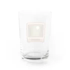 illust_designs_labのレトロな昭和の可愛い茶色のテレビのイラスト グラス反対面