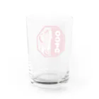 メキシコ屋台OCAのOCTA　ロゴグラス Water Glass :back