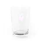 wMoonのロケット Water Glass :back