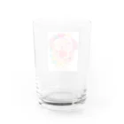 chocochoco0707の花ちゃん Water Glass :back
