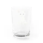 mikipurinのちょこんとにゃんこ。 Water Glass :back