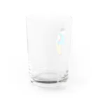 菅沼商店 康生通り店の背中のジッパーを開けると６０才の君がグラス。 Water Glass :back