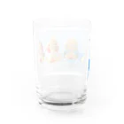 un-petit-pas-ninjinのエア海水浴インコ！ Water Glass :back