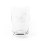 M.storeのアキクサインコグラス Water Glass :back