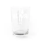 ペアTシャツ屋のシバヤさんのペア(GROOM)タキシード_白_FW Water Glass :back