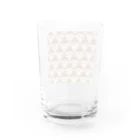 おやじとはんこと雑貨屋matahariのリボンおやじワラワラ Water Glass :back