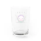 きゃぴばら倶楽部のアマビエさま【お祓い】 Water Glass :back