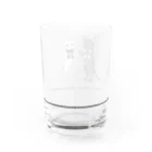 Starrynightの白黒の双子猫 Water Glass :back