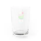 あももまーけっとのソーダフロート犬 Water Glass :back