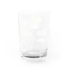 yugoro5の配色　まだら模様 Water Glass :back