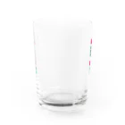 QMNOの自由子 Water Glass :back