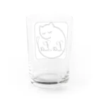 ピヨピヨのLaLaオリジナル Water Glass :back