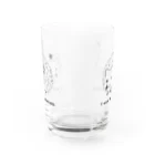 ニーニSHOPのちょうちょとハリネズミさん Water Glass :back