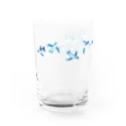 𓅪 cula 𓇽の空飛ぶペンギン Water Glass :back