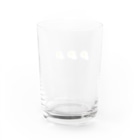 söpö minäのめだまやきグラス Water Glass :back