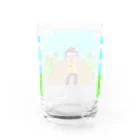 貧乏系YouTuber 「Pさん」の公式グッズのPさん７月の気まぐれグッズ Water Glass :back