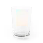 ふわり＊曼荼羅アートのsun Water Glass :back