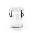 JIMOTO Wear Local Japanのhamamatsu CITY　浜松ファッション　アイテム Water Glass :back