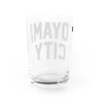 JIMOTOE Wear Local Japanのtoyama city　富山ファッション　アイテム Water Glass :back