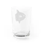 深夜の山奥のう〜マンボウ！ Water Glass :back