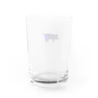 ピッグまんの夏の季節ですね。ビキニ×ブタ Water Glass :back