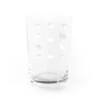 しっぽのいろんなしっぽ Water Glass :back