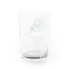 月見うどんのイルカでGo！ Water Glass :back