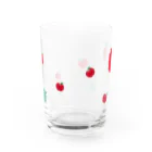 あずきいろのりんごのグラス Water Glass :back