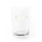 すとろべりーガムFactoryの野生のにゃん3匹 Water Glass :back