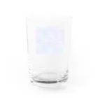 izu online☺︎のパノラマトーングラス(青) Water Glass :back