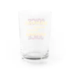 Thank you for your timeのばなななジュ～ス Water Glass :back