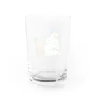 まいにち大変だけどほのぼのって大事の長老のお昼寝 Water Glass :back