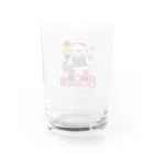 Bunbonbenの文鳥一家の集合写真 Water Glass :back