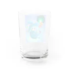 miku'ꜱGallery星猫の魔法少女ゆるmiku with 使い魔にゃんズ Water Glass :back