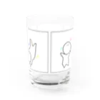 ゆるかわ りずむくんのりずむくん Water Glass :back