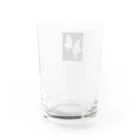 奥田久重のアマゾンカワイルカ Water Glass :back