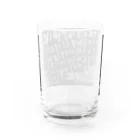 稲藁商店の1234 Water Glass :back