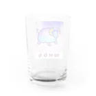 POGSのスペースひつじWHOO Water Glass :back