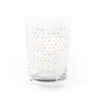 ねこだからのお客さん、こゆ店はじめて？ Water Glass :back