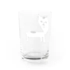 室井雑貨屋の猫 Water Glass :back