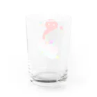 dorochanの四角い飴をさしあげる Water Glass :back