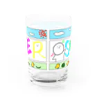 ゆるかわ りずむくんのりずむくん Summer！ Water Glass :back