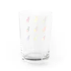 ND🦄のキウイフレンズ Water Glass :back