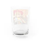 mochi clubの移動遊園地のメリーゴーラウンド Water Glass :back