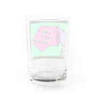 Mieko_KawasakiのCAN'T GET ENOUGH / GREEN トイレットペーパー　 Water Glass :back