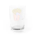 Mieko_Kawasakiの誘惑の🍟フライドポテト　 Water Glass :back