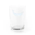 クジラの雑貨屋さん。のシロナガスクジラ・カップ Water Glass :back