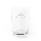 クジラの雑貨屋さん。のカマイルカ・グラス Water Glass :back