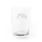 クジラの雑貨屋さん。のマッコクジラ・グラス Water Glass :back