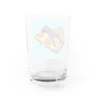 Mieko_Kawasakiの欲望のピザ🍕　GUILTY PLEASURE PIZZA HIGH HEEL Water Glass :back